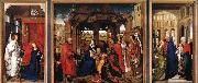 WEYDEN, Rogier van der St Columba Altarpiece Sweden oil painting artist